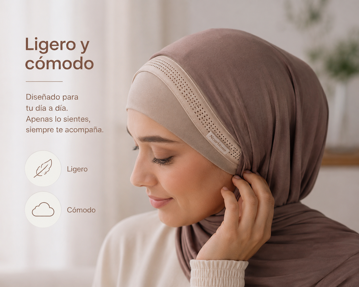 ✨ Ligera y cómoda